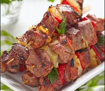 Brochette de viande bœuf 