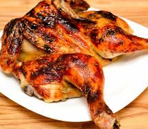 Poulet braisé