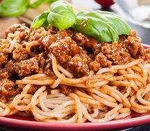 Spaghetti viande hachée