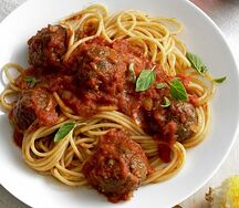 Spaghetti boulettes