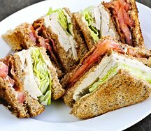 Club sandwich poulet