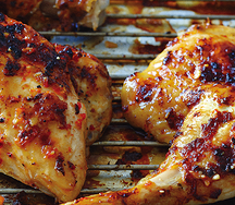Poulet au gingembre et à l'ail