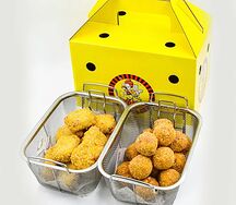 Куриные наггетсы с куриными шариками