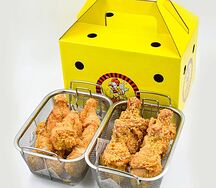 Куриные ножки с острыми крылышками