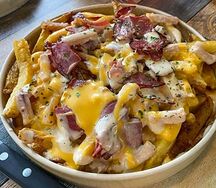 Frite bacon cheddar