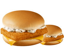Fish burger x2
