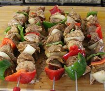 Brochette de viande de bœuf