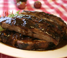 Steak sauce barbecue