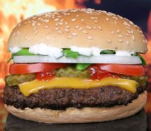 Americans burger