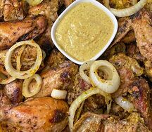 Choukouya de poulet à la moutarde