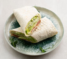 Wrap с лососем