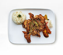 Poulet fumé entier