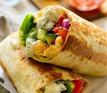 Burrito vegetariano
