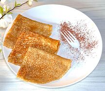 Блинчики со сгущенкой