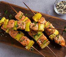 Brochette de langue de bœuf