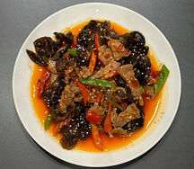 Древесные грибы с мясом