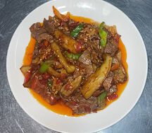 Жареные баклажаны с мясом