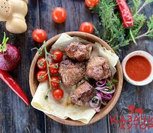 Шашлык из cвинoй шейки