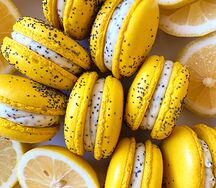 Макарон Лимон и мак