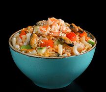 Чахан с морепродуктами
