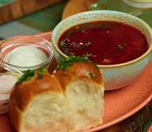 Борщ с уткой