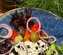 Греческий с муссом фета