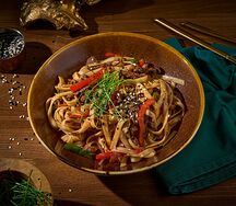 Удон с говядиной