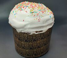 Кулич с цукатами
