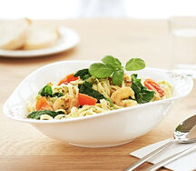 Pasta Gamberetti E Spinaci