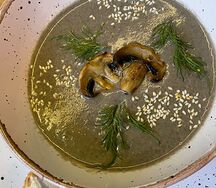 Крем-суп из шампиньонов