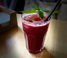 Малина-базилик