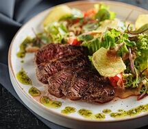 Стейк салат