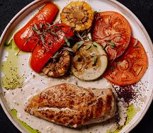 Куриная грудка на гриле