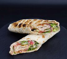 Шаурма с люля-кебаб из курицы