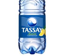 Вода TASSAY газированная со вкусом лимона