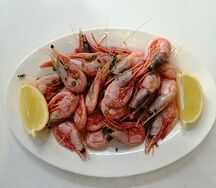 Креветки вареные