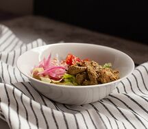 Фреш-салат с куриной грудкой