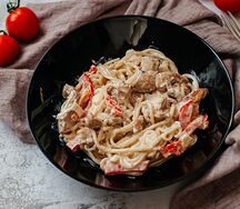 Паста с курицей
