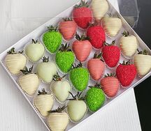 Клубника в шоколаде Маскарад