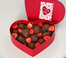 Клубника в шоколаде Сердце