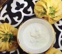 Манты с говядиной