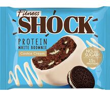Протеиновый Брауни FitnesSHOCK с ароматом печенья