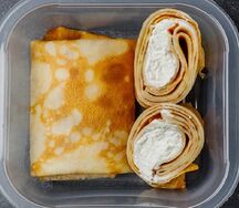Блинчики с творогом