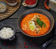 Кимчи суп с морепродуктами