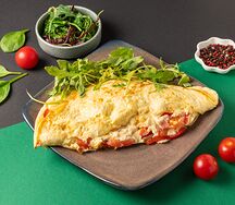 Омлет овощи