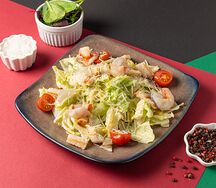 Салат Цезарь с креветками