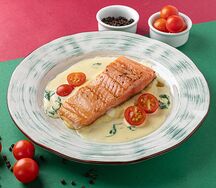 Стейк лосось