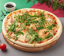 С тигровыми креветками 25 см