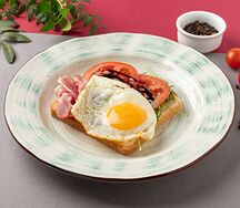 Бриошь глазунья