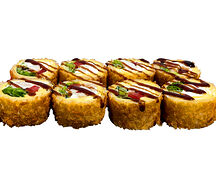 Горячие роллы с тортильей и курицей